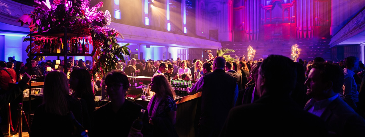 A full house enjoys a cultural showcase event at Auckland Town Hall