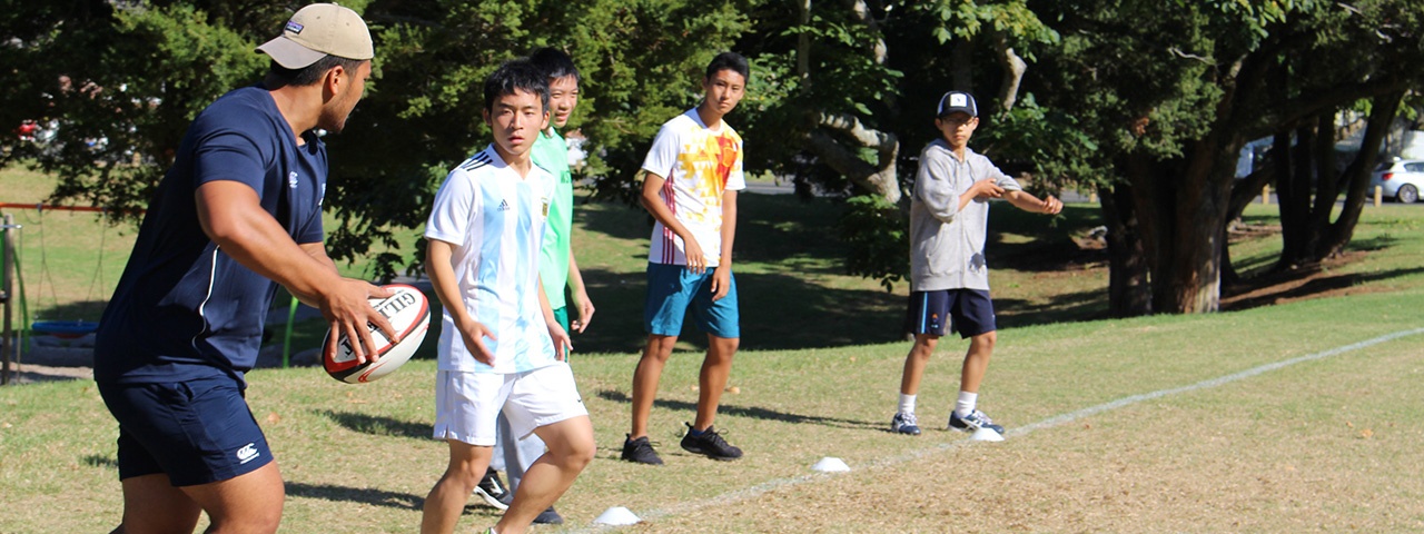 Study Auckland's Rugby Have a Go Day in action