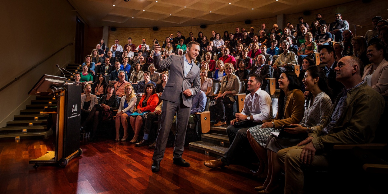 Business conference in Auckland