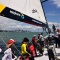 Action aboard America's Cup yacht