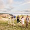 A group of people walking on Auckland's Motutapu Island