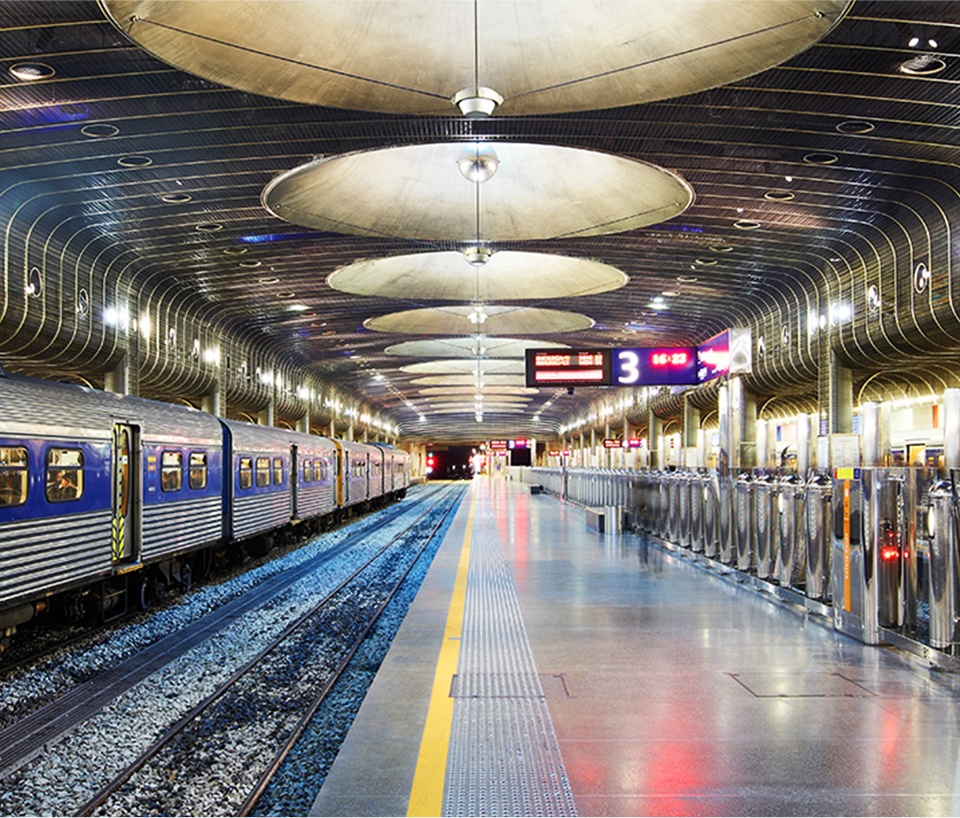 Britomart train station in Auckland city centre