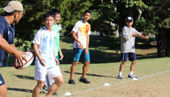 Study Auckland's Rugby Have a Go Day in action