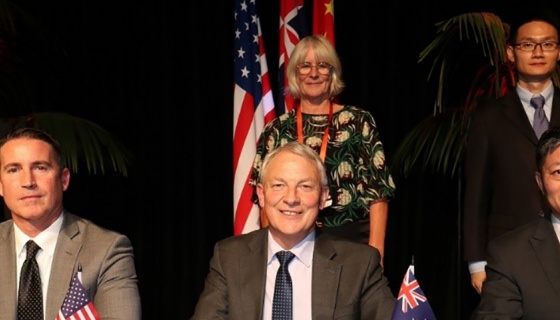 Tripartite economic alliance between Auckland, Los Angeles and Guangzhou