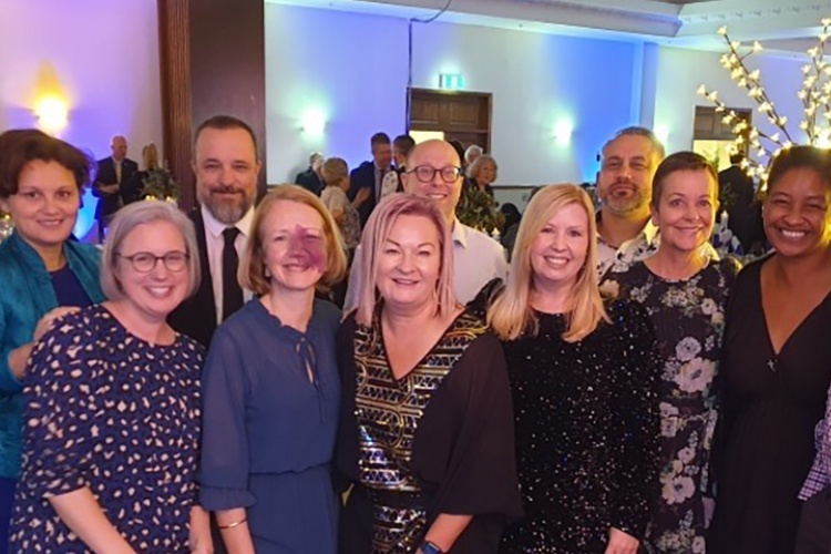 Auckland Unlimited team at EDNZ award night 2021