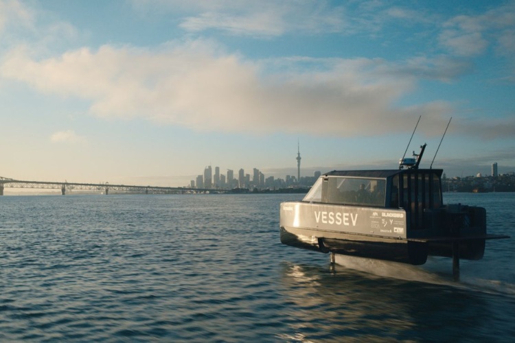 Vessev: Electric hydrofoiling propels a better world